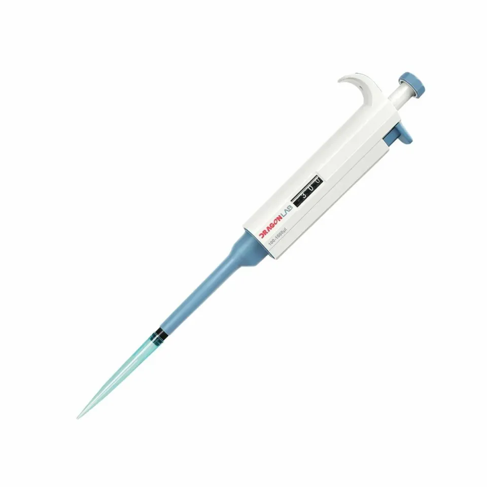 Dlab TopPette Tek Kanallı Otomatik Ayarlanabilir Pipet 10-100μl