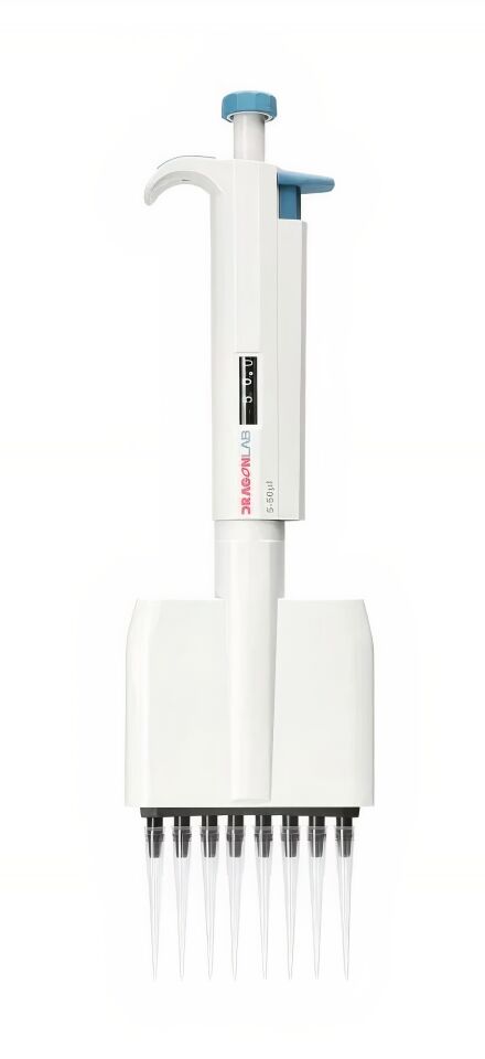 Dlab TopPette 'Sekiz Kanallı Ayarlanabilir'  Pipet   50-300ul