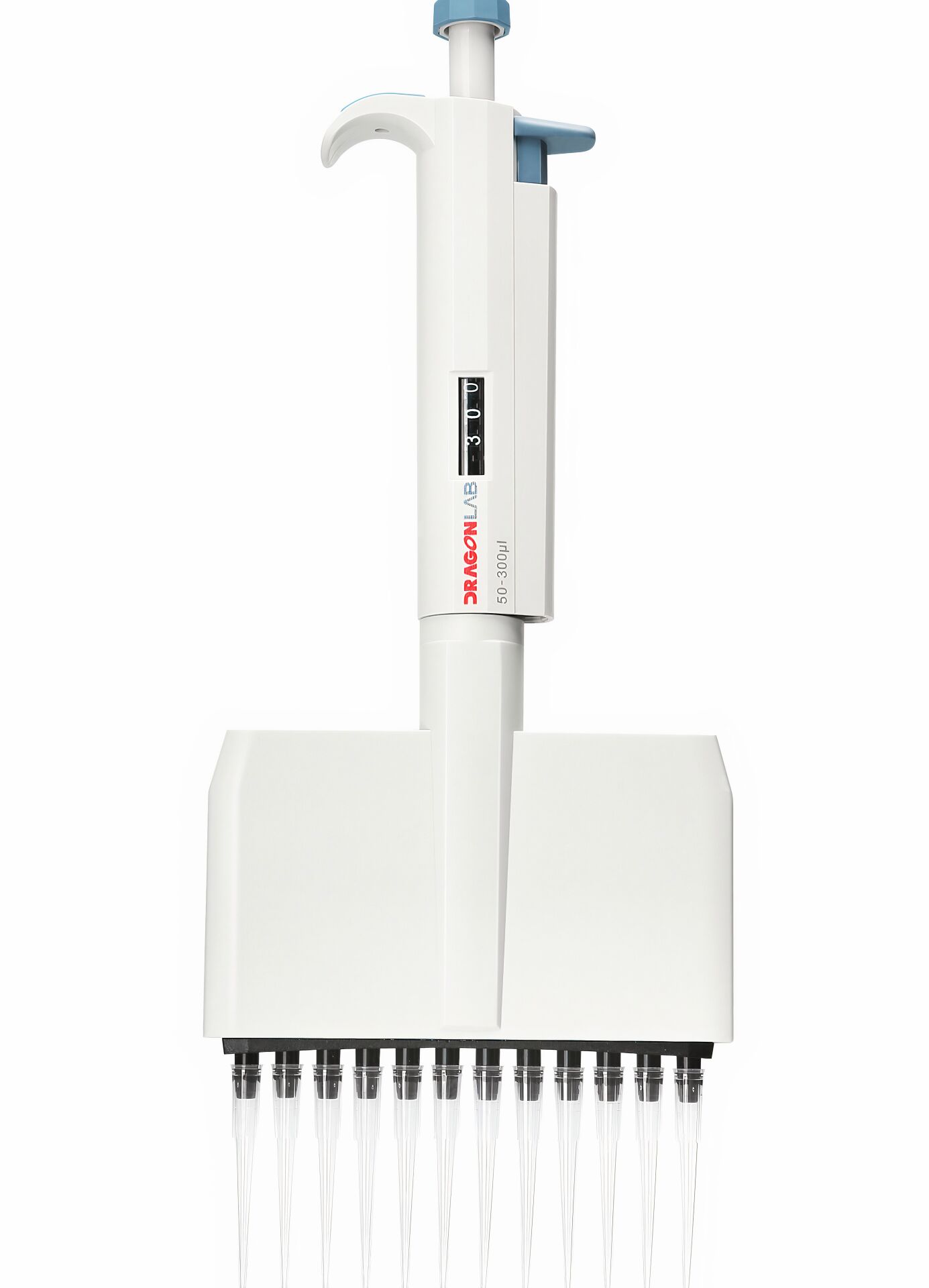 Dlab TopPette 'Oniki Kanallı Ayarlanabilir'  Pipet  50-300ul