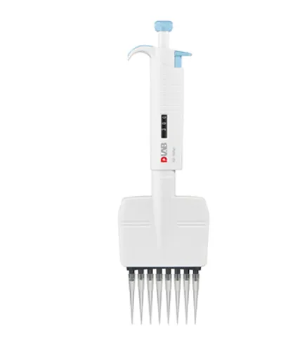 Dlab MicroPette Plus 'Sekiz Kanallı Ayarlanabilir'  Pipet  10-100ul