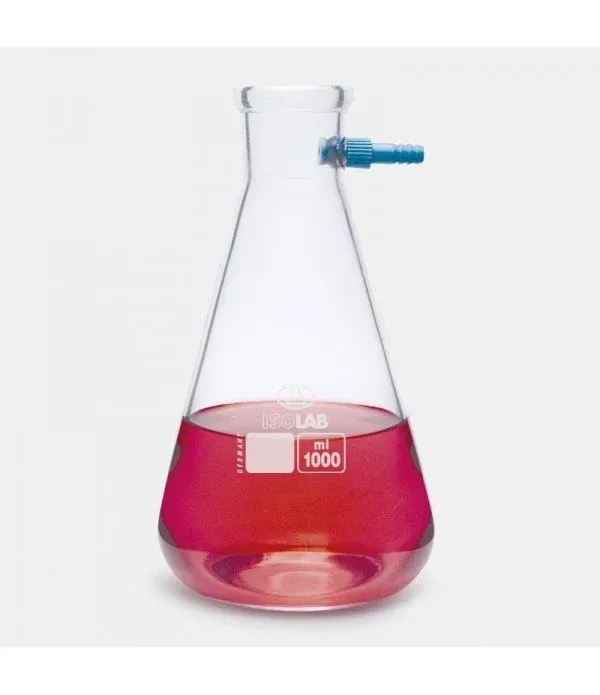 ISOLAB Erlen - nuçe - cam - P.P su giriş borulu - 100 ml