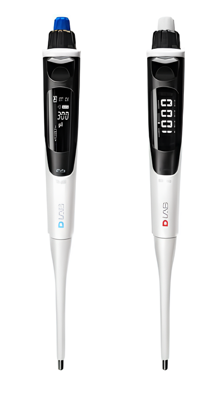 Dlab dPette+ Dijital Çok Fonksiyonlu Tek Kanallı Otomatik Pipet 100-1000ul