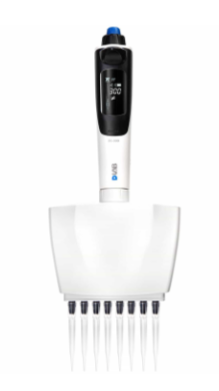 Dlab dPette+ Dijital Ekranlı  ''8 Kanallı Otomatik'' Pipet 10-100ul