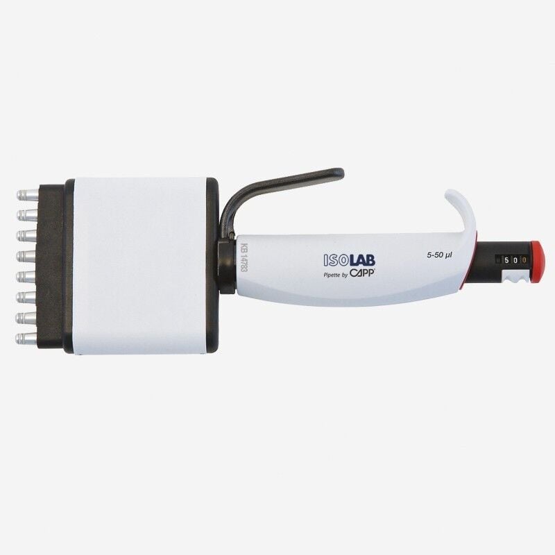 ISOLAB  Otomatik pipet - 8 kanal   araştırma amaçlı - 20 - 200 ul