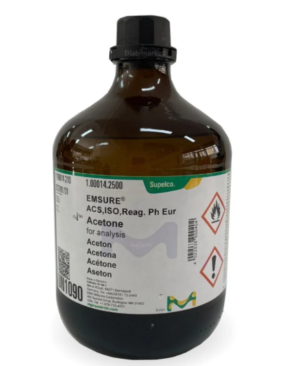 Acetone 
for analysis EMSURE® ACS,ISO,Reag. Ph Eur