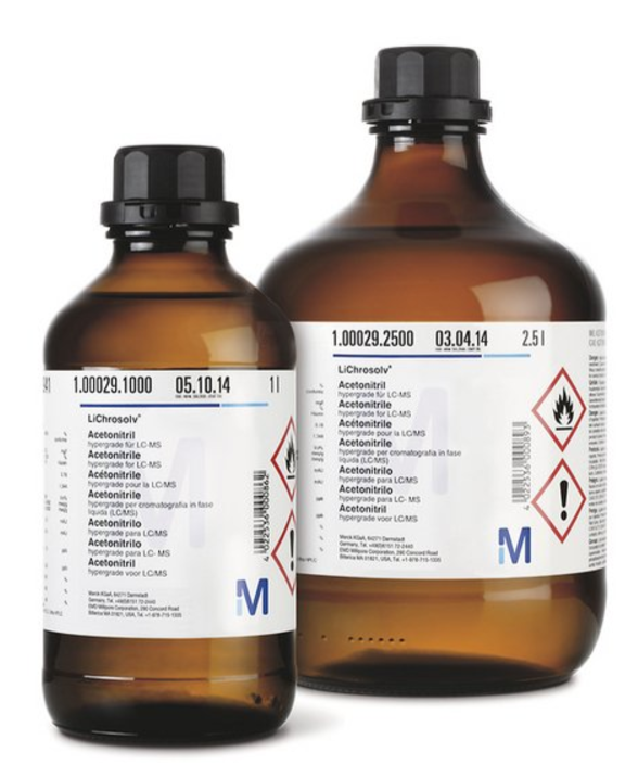 Acetonitrile
gradient grade for liquid chromatography LiChrosolv® Reag. Ph Eur