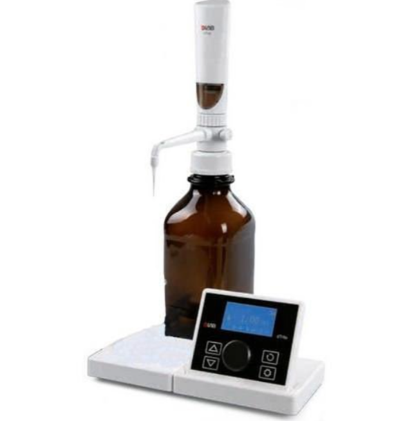 Dlab Dijital Şişe Üstü Dağıtıcı Dispenser dFlow 100V-220V/50Hz/60Hz (Kahverengi Reaktif Şişesi Hariç)