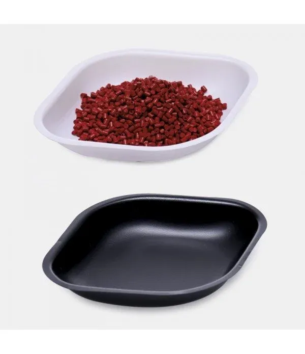 ISOLAB Tartım kabı - P.S - elips form - siyah - 100 ml