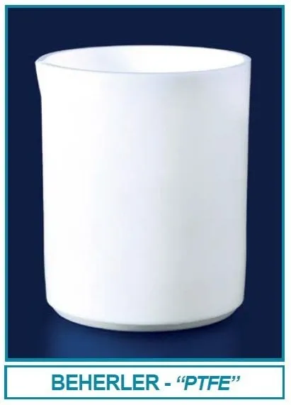 ISOLAB  Beher - kısa form - PTFE - 100 ml