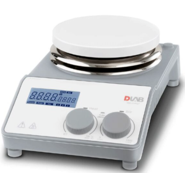 Dlab MS-H340 ProA Dijital Göstergeli Isıtıcılı Manyetik Karıştırıcı Pac1 RT 340°C Ø135mm 20L (Cihaz + PT100A Sıcaklık Sensörü)