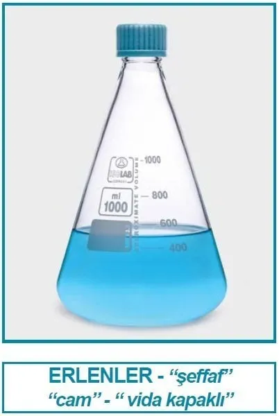 ISOLAB  Erlen - cam - vida kapaklı - 250 ml