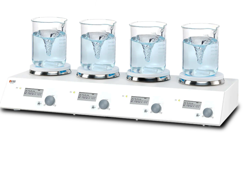 DLAB MS-M-S4 4 Bölmeli Dijital Manyetik Karıştırıcı