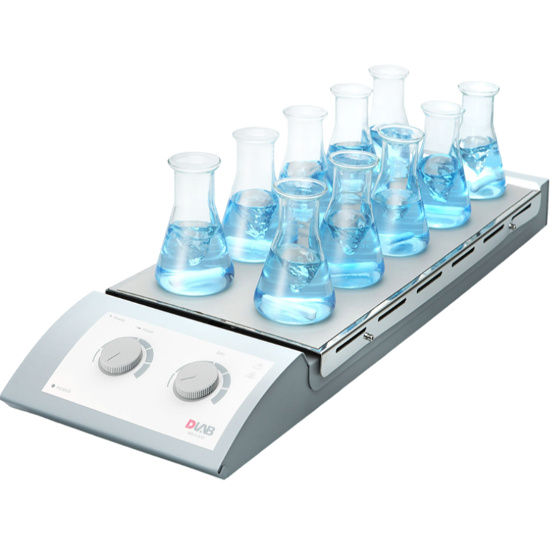 DLAB MS-H-S10 Çoklu Analog Isıtıcılı Manyetik Karıştırıcı
