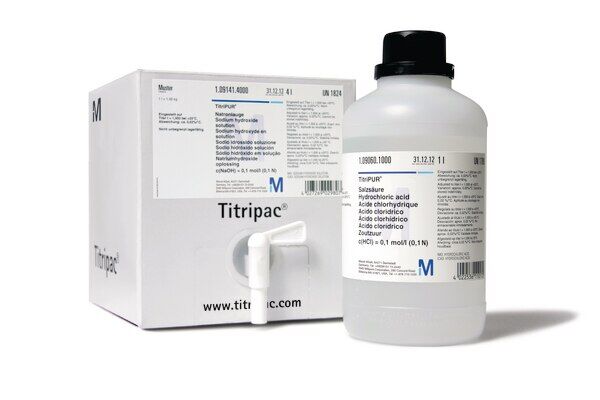MERCK Hydrochloric acidc(HCl) = 1 mol/l (1 N) Titripur® Reag. Ph Eur,Reag. USP