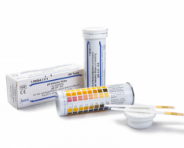 MERCK Peracetic Acid TestMethod: colorimetric with test strips 5 - 10 - 20 - 30 - 50 mg/l MQuant®