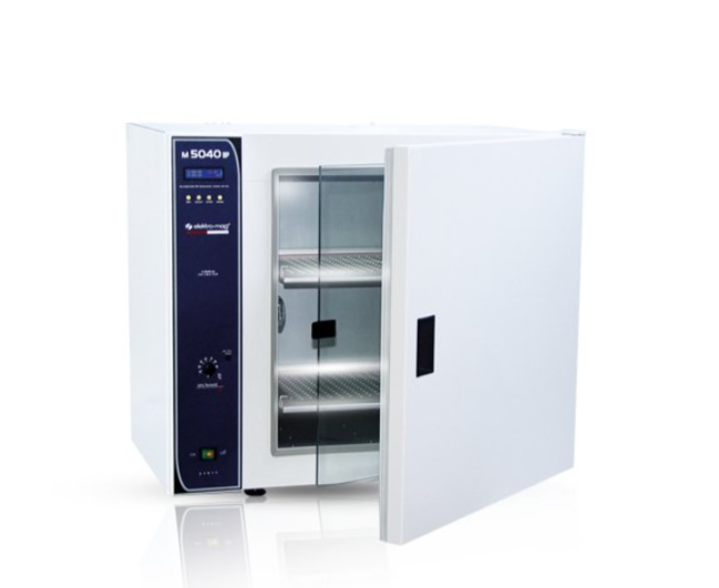 Elektromag M 5040 BP İnkübatör 100 lt. Paslanmaz çelik iç kabin, PID kontrollü dijital timerli termostat, doğal sirkülasyon