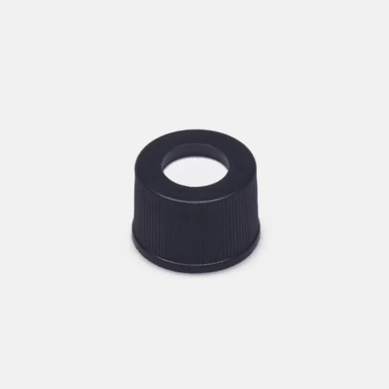 ISOLAB kapak + septa - N9 - silikon/PTFE - çapraz yarıklı