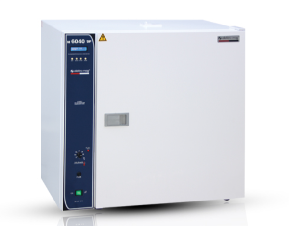 Elektromag M 6040 BP İnkübatör 120 lt. Paslanmaz çelik iç kabin, PID kontrollü dijital timerli termostat, doğal sirkülasyon