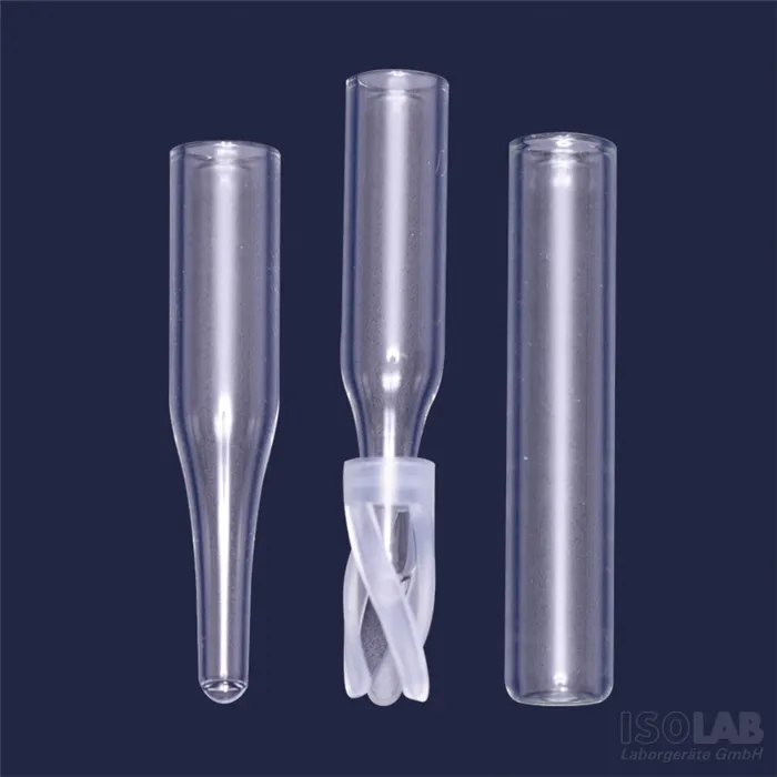 ISOLAB insert - 0,1 ml - P.P yaylı - dış çap: 5,7 mm, dış yükseklik: 29,0 mm
