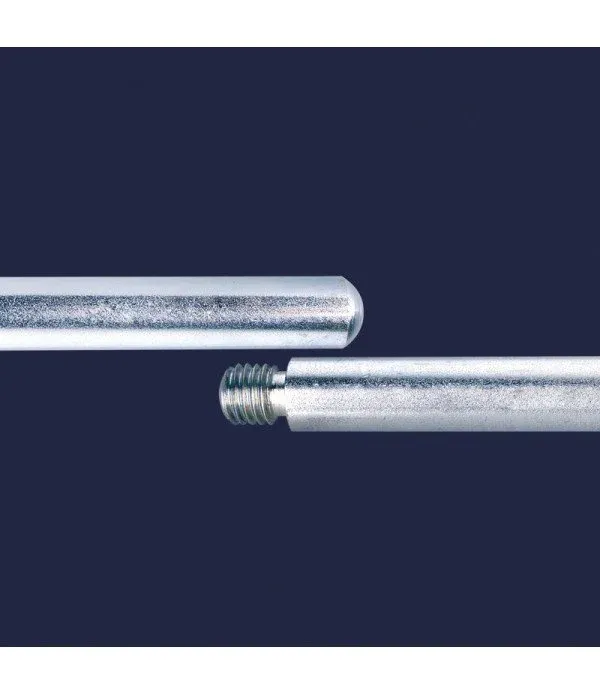 ISOLAB stand borusu - galvanize çelik - uzunluk 1000 mm