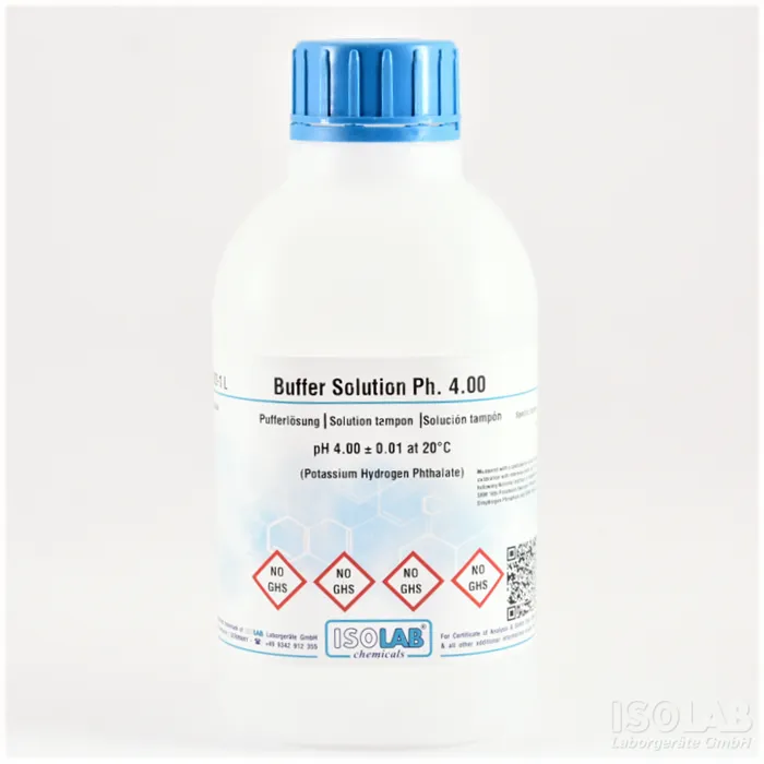 BUFFER SOLUTION PH 4.00 ± 0.01 AT 20°C (POTASSIUM HYDROGEN PHTHALATE)