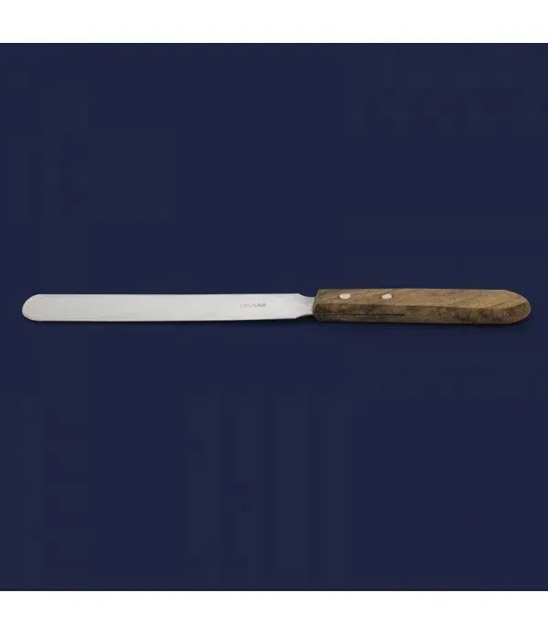 ISOLAB Spatül - paslanmaz çelik - düz bıçaklı - 100 mm