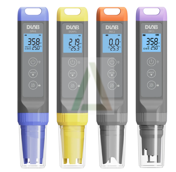 DLAB DEC1 Kalem Tipi İletkenlik Ölçer ve Sıcaklık Ölçer 0-19.99 mS/cm / 0-60 °C