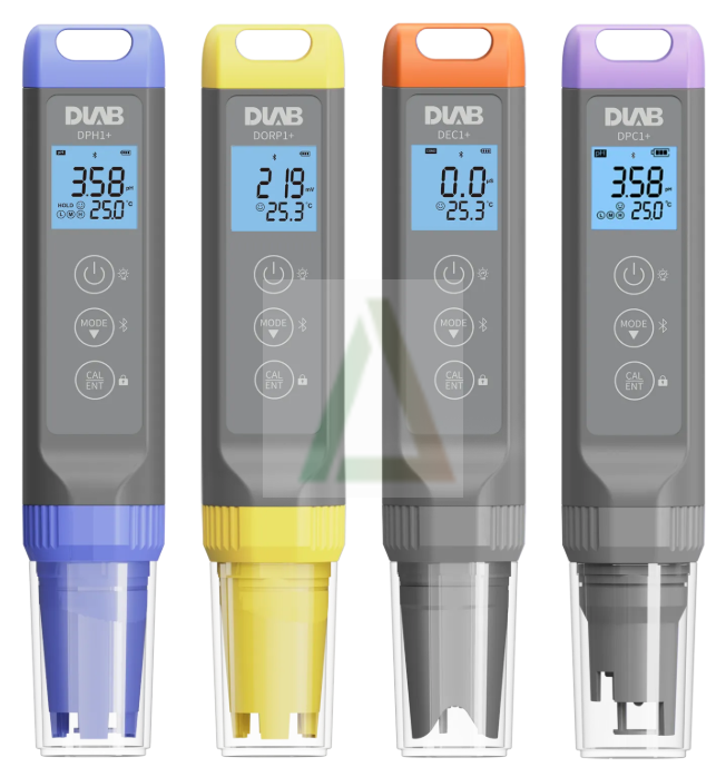 DLAB DPC1+ Bluetooth Kalem Tipi pH ve İletkenlik Ölçer -2.00-16.00 pH / 0-19.99 mS/cm