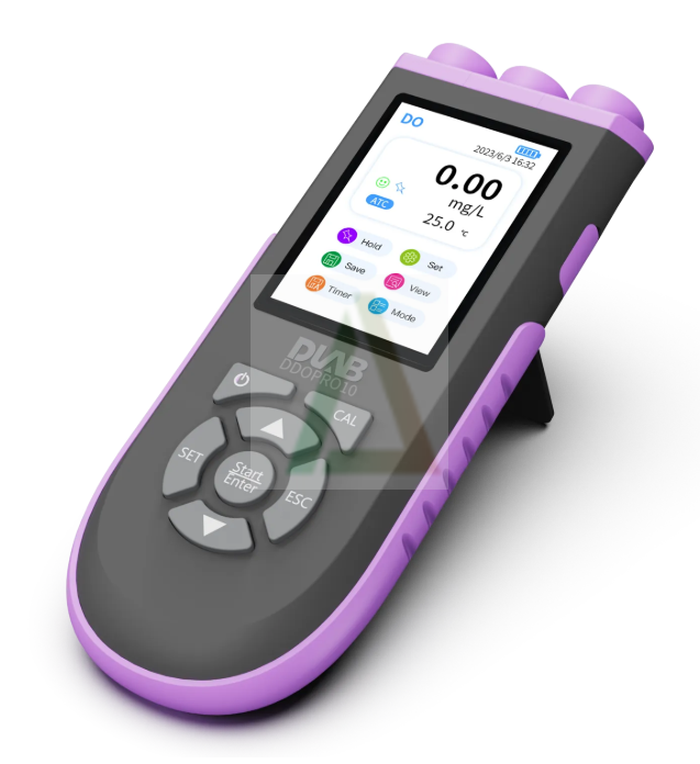 DLAB DDOPRO10 Portatif Optik Tip Çözünmüş Oksijen (DO) ve Sıcaklık Ölçer (0.00...50.00 mg/L / -10.0...+135.0 °C)