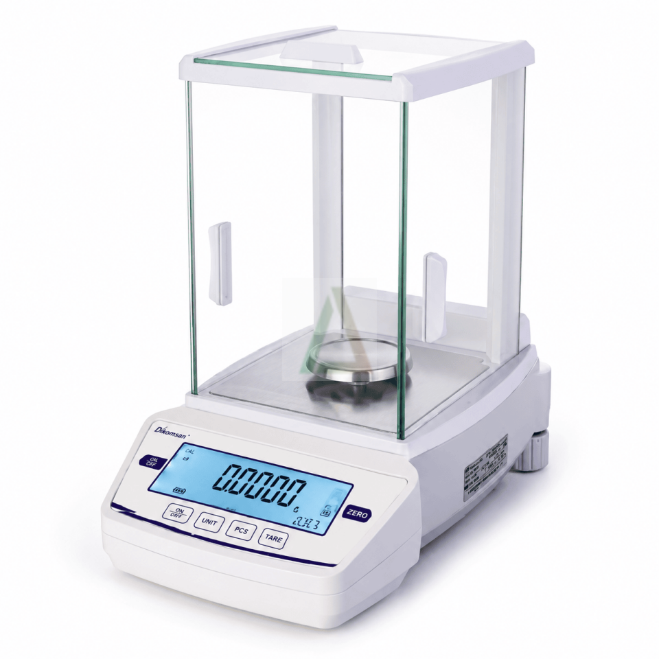 Dikomsan EHA-220 Analitik Laboratuvar Terazisi 220 g / 0,1 mg – Harici Kalibrasyon