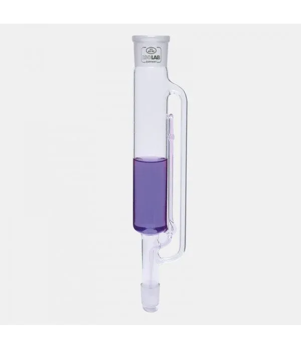 ISOLAB Ekstraktör  - Soxhlet - musluksuz - NS 29/32 - NS 45/40 - 250 ml