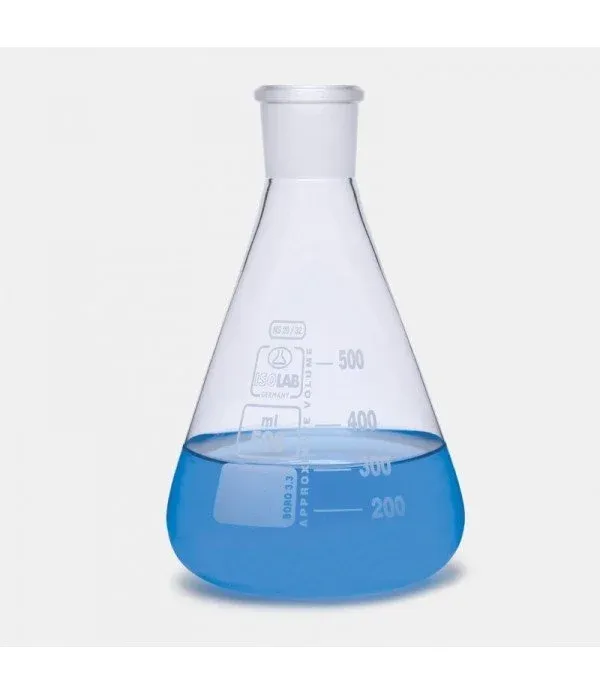 ISOLAB  Erlen - cam - şilifli - 250 ml - NS24/29