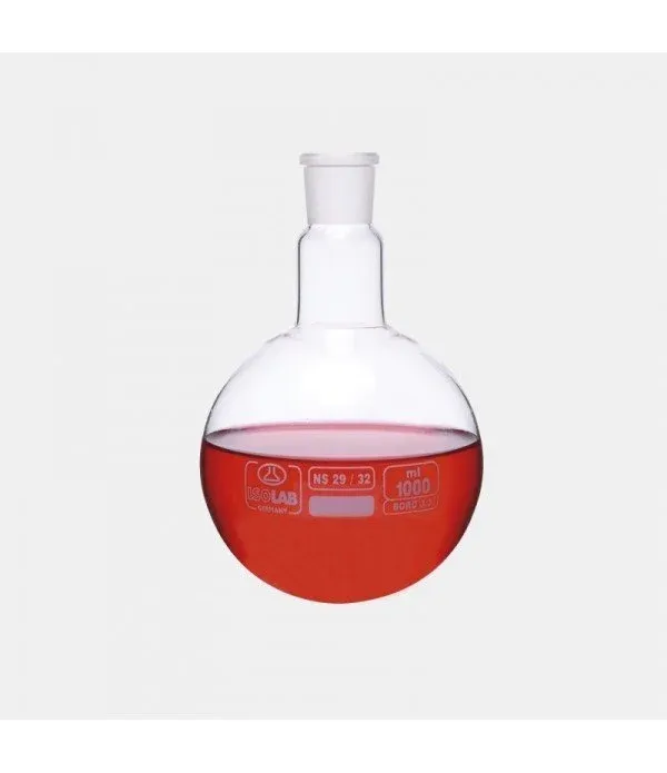 ISOLAB   Balon - cam -dibi yuvarlak - şilifli - 250 ml - NS29/32