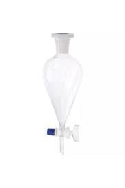 ISOTHERM Ayırma Hunisi - Armudi Tip - Cam Musluklu 1000 ml